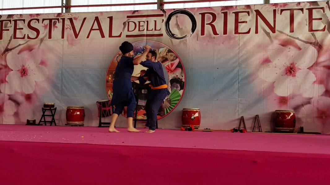 Gatka al Festival dell’Oriente Cagliari 2022 Dimostrazione di Gatka al Festival dell’Oriente di Cagliari 2022