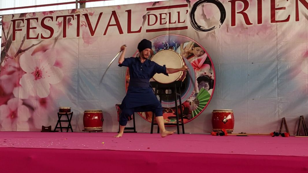 Andrea Pinna Siri Gopal Singh insegnante di Gatka a Cagliari
